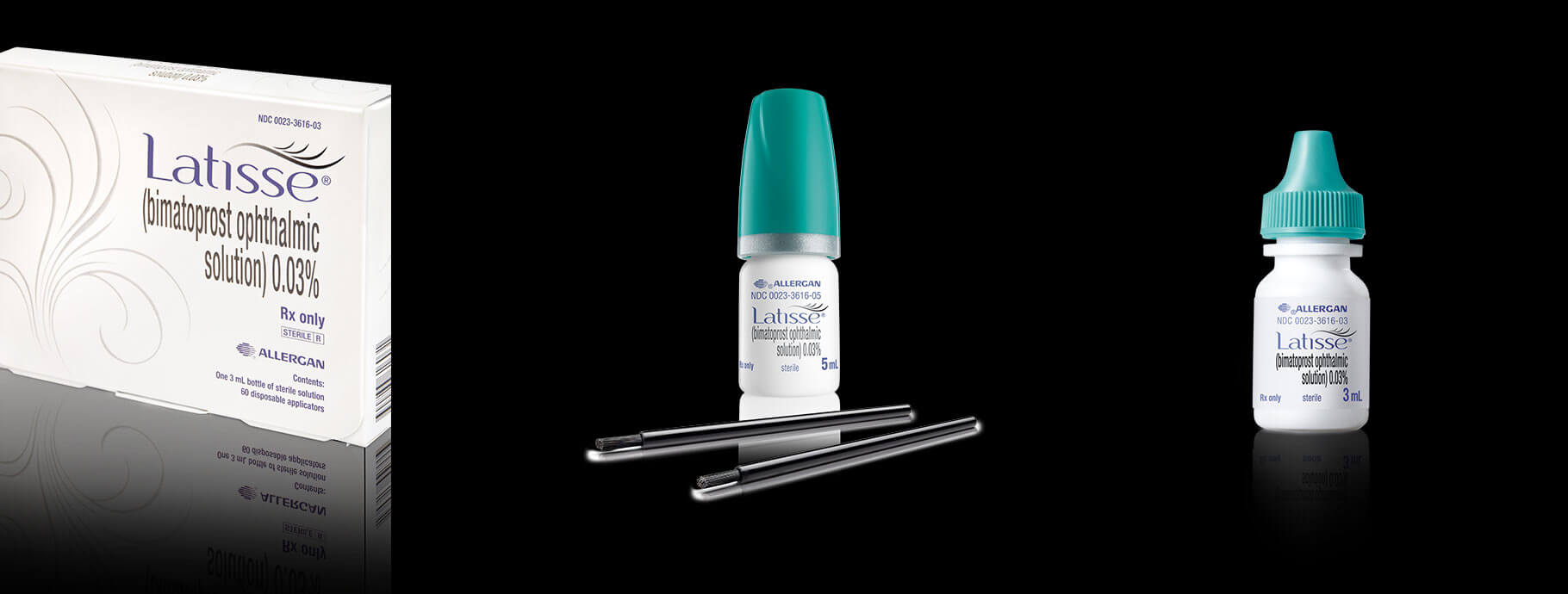 Lhasatese LATISSE® is indicated to treat hypotrichosis of the eyelashes by ...
